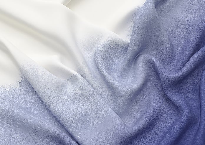 Bluebellgray Ombre, Cornflower - Roman Blind - Image 4